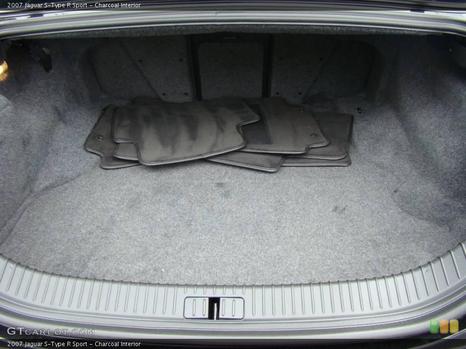 Charcoal Interior Trunk for the 2007 Jaguar S-Type R Sport #9490913