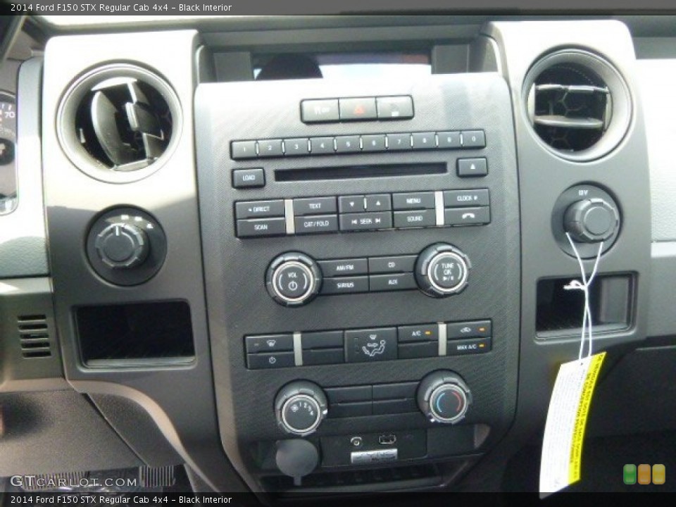 Black Interior Controls for the 2014 Ford F150 STX Regular Cab 4x4 #94909433