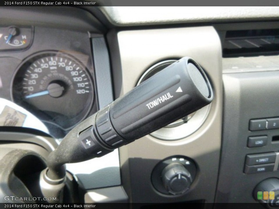 Black Interior Controls for the 2014 Ford F150 STX Regular Cab 4x4 #94909478