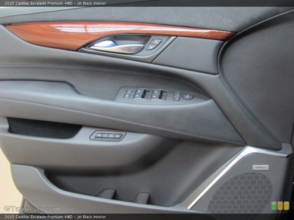 Jet Black Interior Door Panel for the 2015 Cadillac Escalade Premium 4WD #94913948