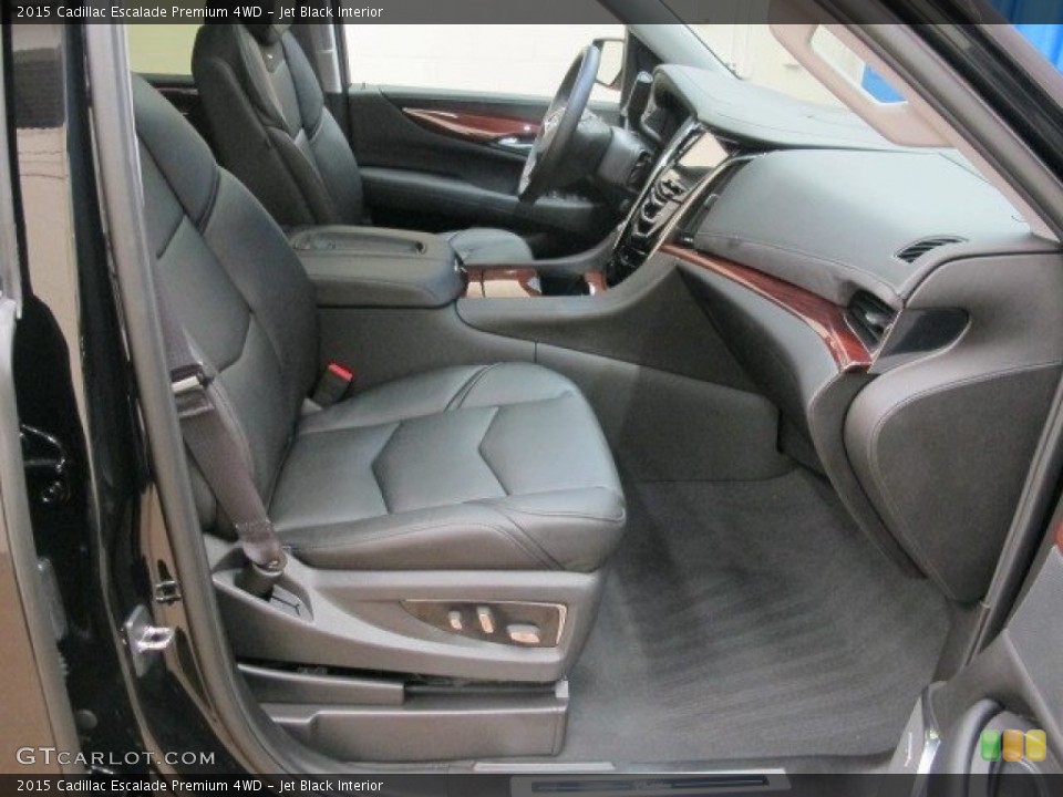 Jet Black Interior Front Seat for the 2015 Cadillac Escalade Premium 4WD #94914038