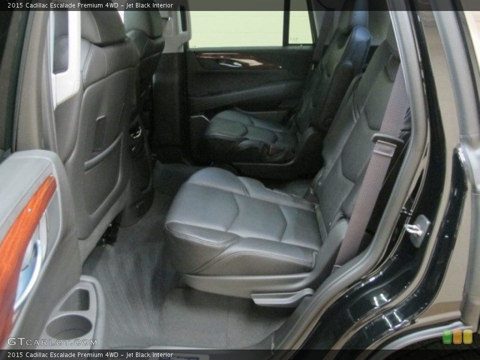 Jet Black Interior Rear Seat for the 2015 Cadillac Escalade Premium 4WD #94914050