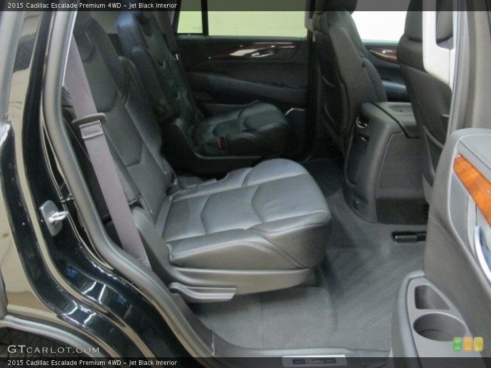 Jet Black Interior Rear Seat for the 2015 Cadillac Escalade Premium 4WD #94914071