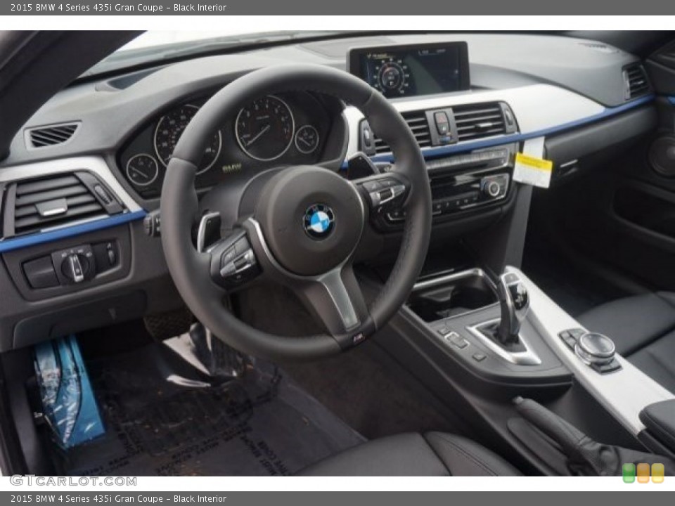 Black Interior Photo for the 2015 BMW 4 Series 435i Gran Coupe #94915574