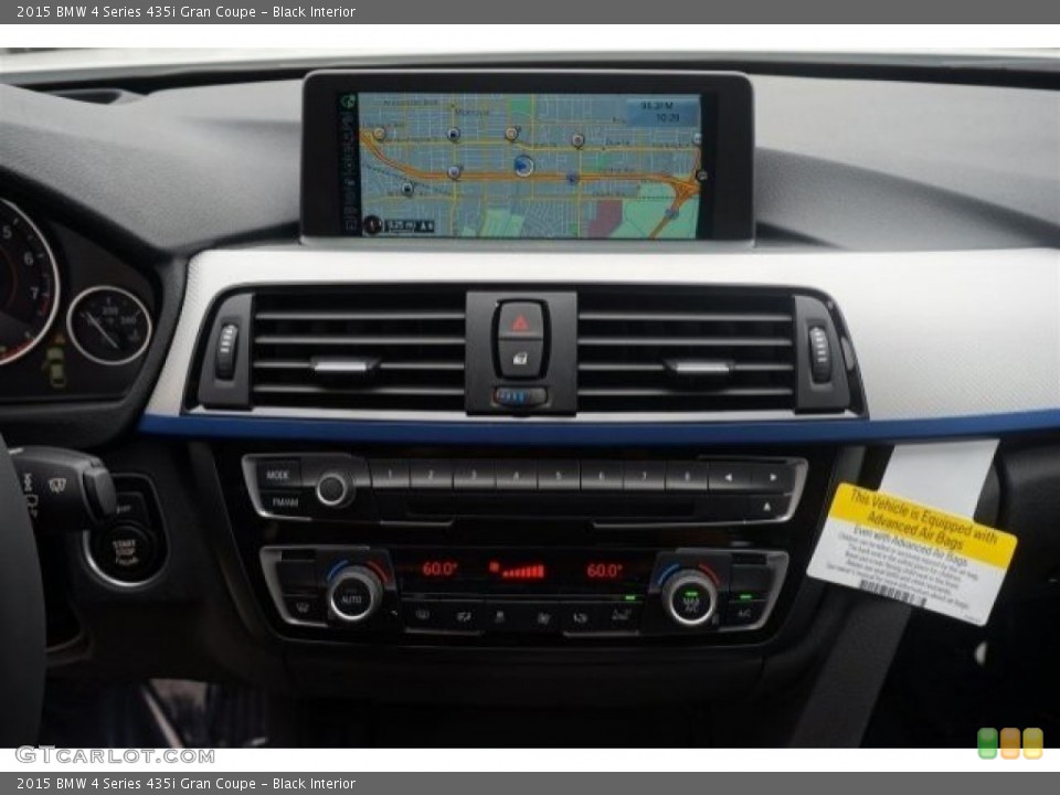 Black Interior Controls for the 2015 BMW 4 Series 435i Gran Coupe #94915598