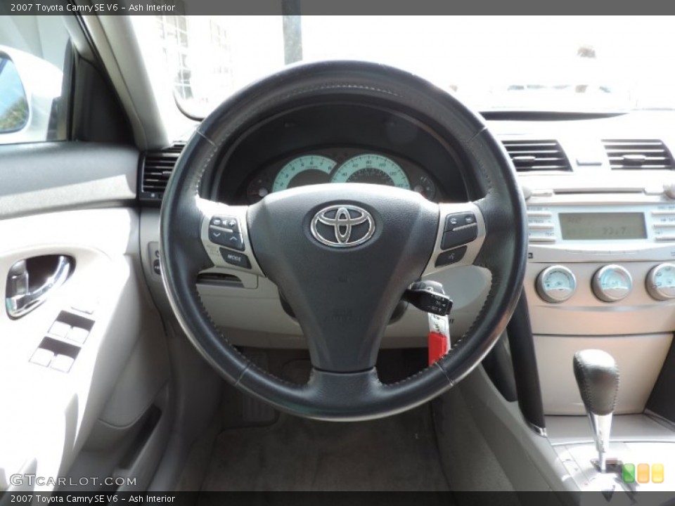 Ash Interior Steering Wheel for the 2007 Toyota Camry SE V6 #94922898