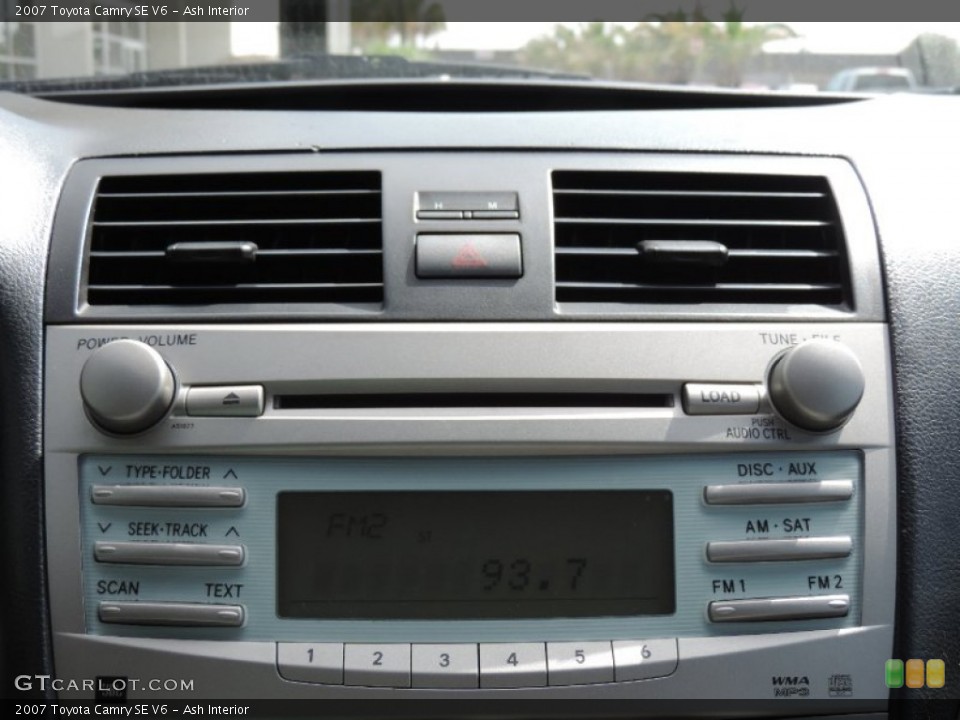 Ash Interior Audio System for the 2007 Toyota Camry SE V6 #94922982
