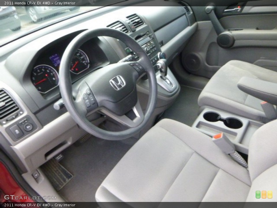 Gray 2011 Honda CR-V Interiors