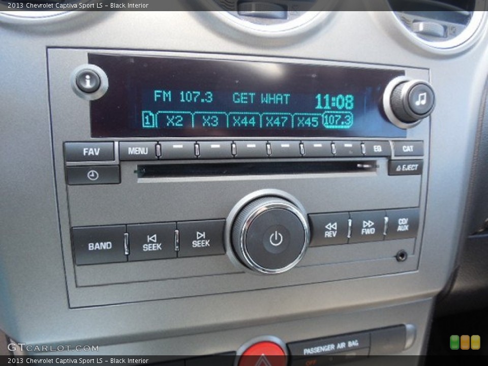 Black Interior Audio System for the 2013 Chevrolet Captiva Sport LS #94925170