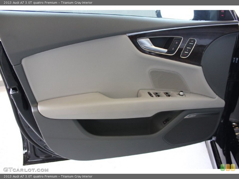Titanium Gray Interior Door Panel for the 2013 Audi A7 3.0T quattro Premium #94925946