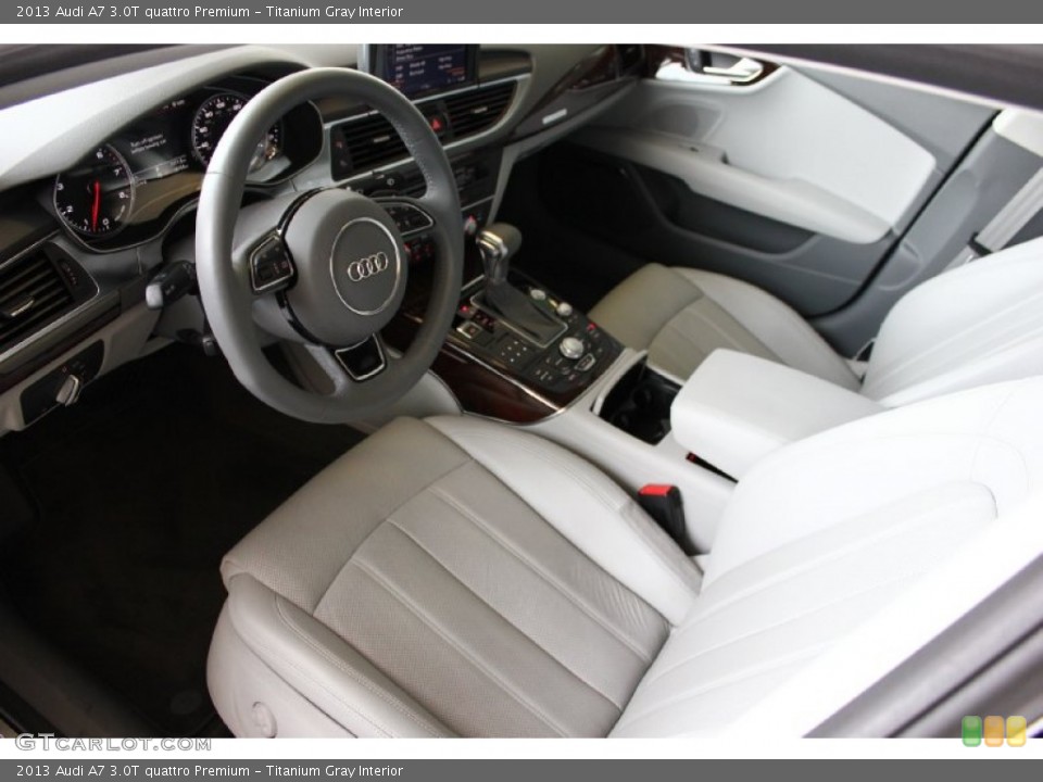 Titanium Gray Interior Photo for the 2013 Audi A7 3.0T quattro Premium #94926057