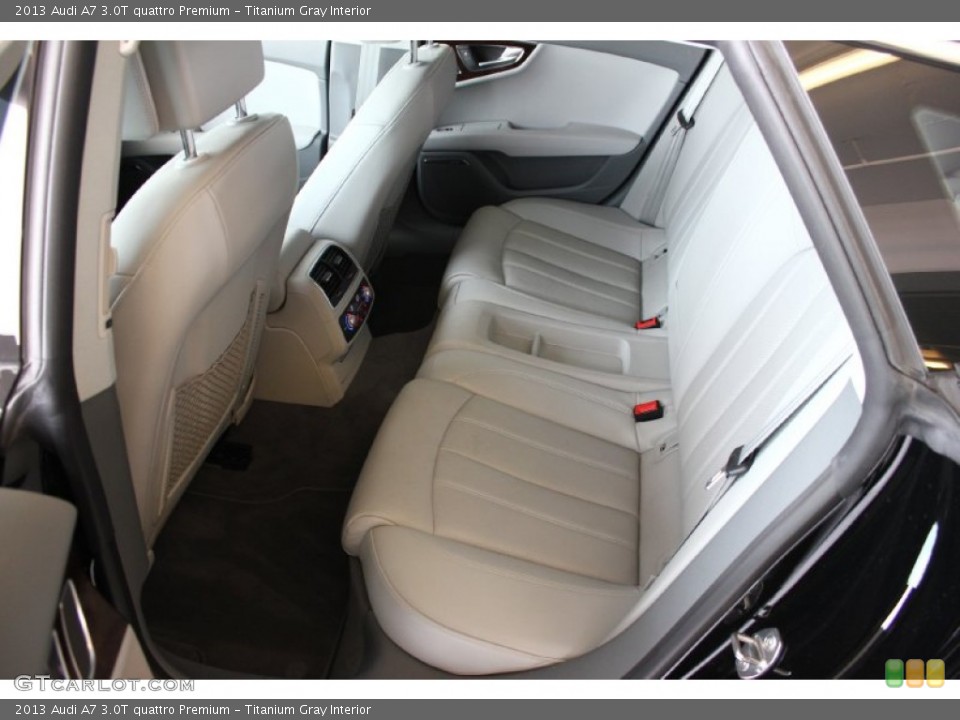 Titanium Gray Interior Rear Seat for the 2013 Audi A7 3.0T quattro Premium #94926596