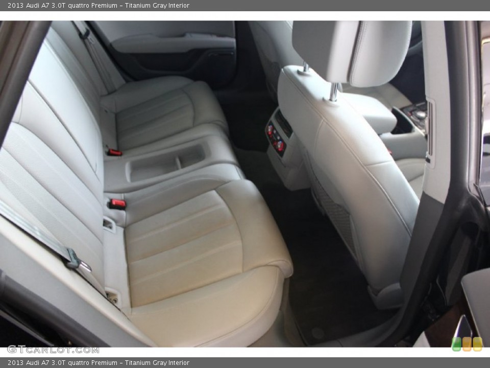 Titanium Gray Interior Rear Seat for the 2013 Audi A7 3.0T quattro Premium #94926780