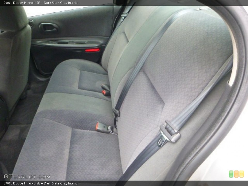 Dark Slate Gray Interior Rear Seat for the 2001 Dodge Intrepid SE #94928190