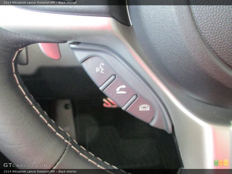 Black Interior Controls for the 2014 Mitsubishi Lancer Evolution MR #94928433