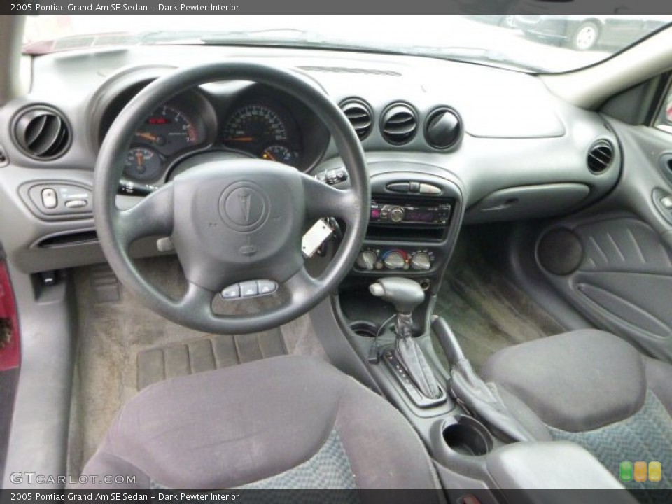 Dark Pewter Interior Photo for the 2005 Pontiac Grand Am SE Sedan #94929426