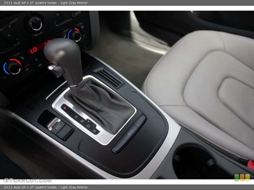 Light Gray Interior Transmission for the 2011 Audi A4 2.0T quattro Sedan #94931667