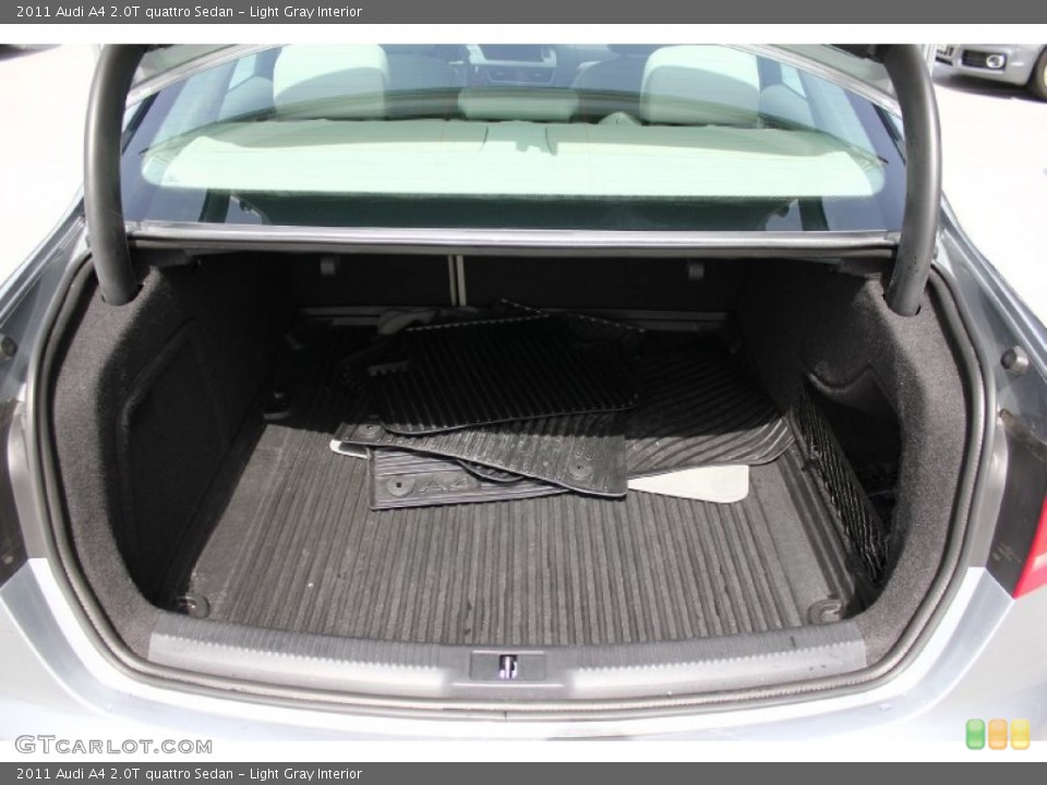 Light Gray Interior Trunk for the 2011 Audi A4 2.0T quattro Sedan #94931952