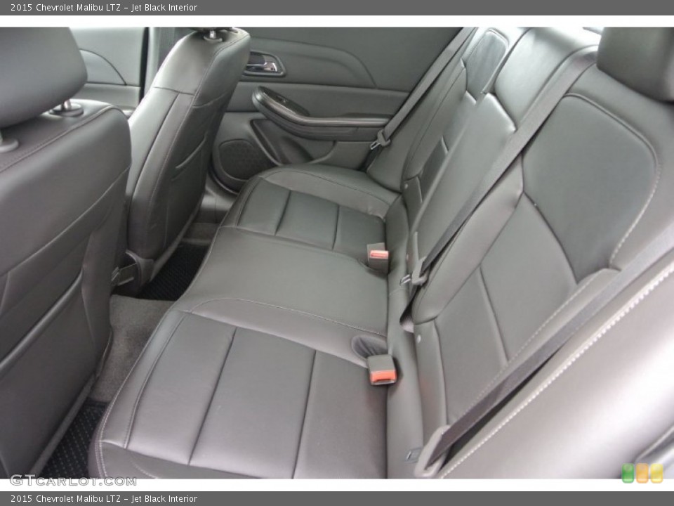 Jet Black Interior Rear Seat for the 2015 Chevrolet Malibu LTZ #94932144