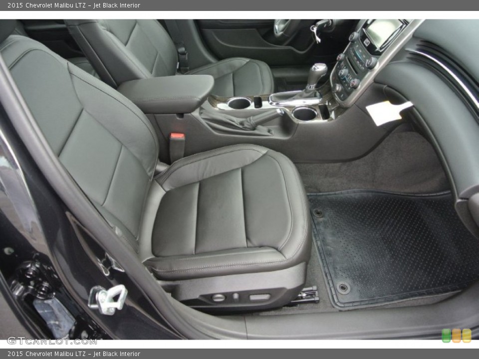 Jet Black Interior Front Seat for the 2015 Chevrolet Malibu LTZ #94932194
