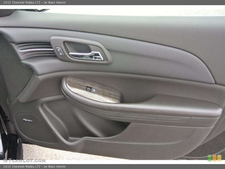Jet Black Interior Door Panel for the 2015 Chevrolet Malibu LTZ #94932213