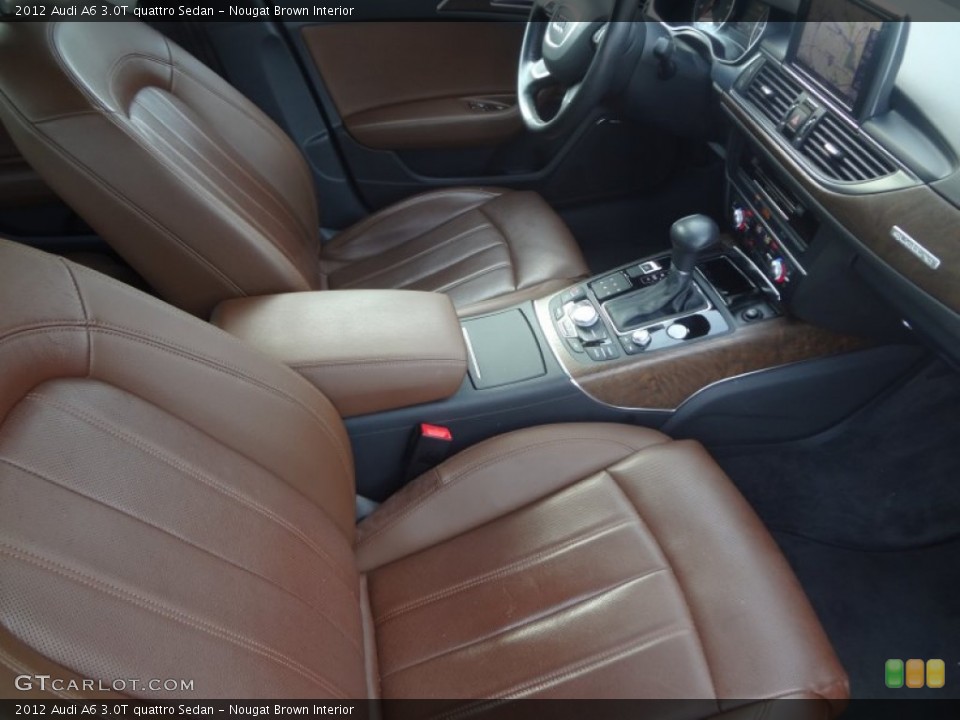 Nougat Brown Interior Photo for the 2012 Audi A6 3.0T quattro Sedan #94947471