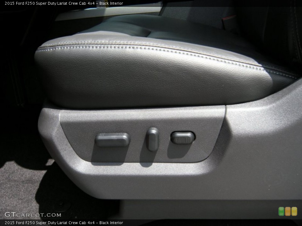 Black Interior Controls for the 2015 Ford F250 Super Duty Lariat Crew Cab 4x4 #94953281