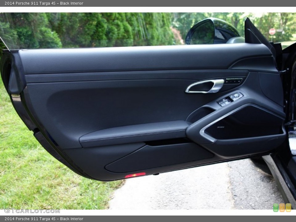 Black Interior Door Panel for the 2014 Porsche 911 Targa 4S #94956013