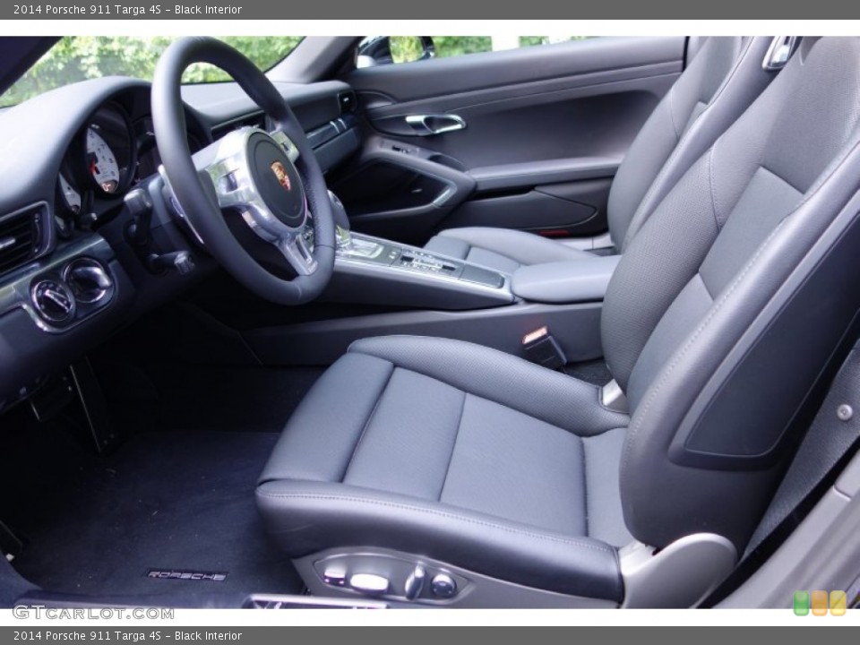 Black Interior Photo for the 2014 Porsche 911 Targa 4S #94956041