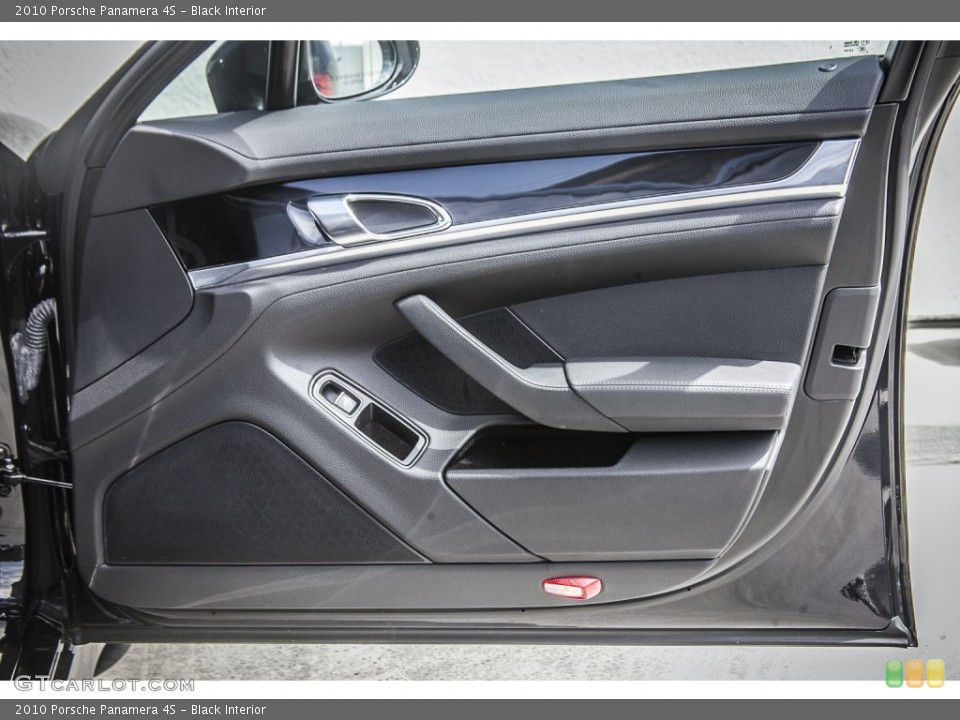 Black Interior Door Panel for the 2010 Porsche Panamera 4S #94961510
