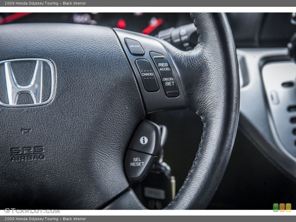 Black Interior Controls for the 2009 Honda Odyssey Touring #94962464