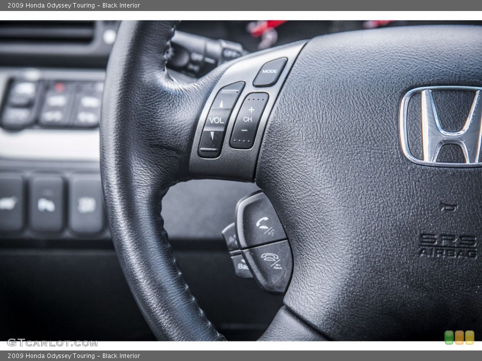 Black Interior Controls for the 2009 Honda Odyssey Touring #94962512