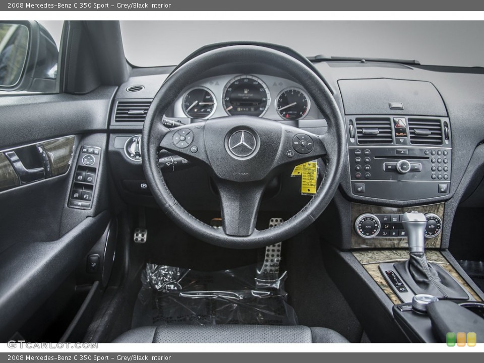 Grey/Black Interior Dashboard for the 2008 Mercedes-Benz C 350 Sport #94963223