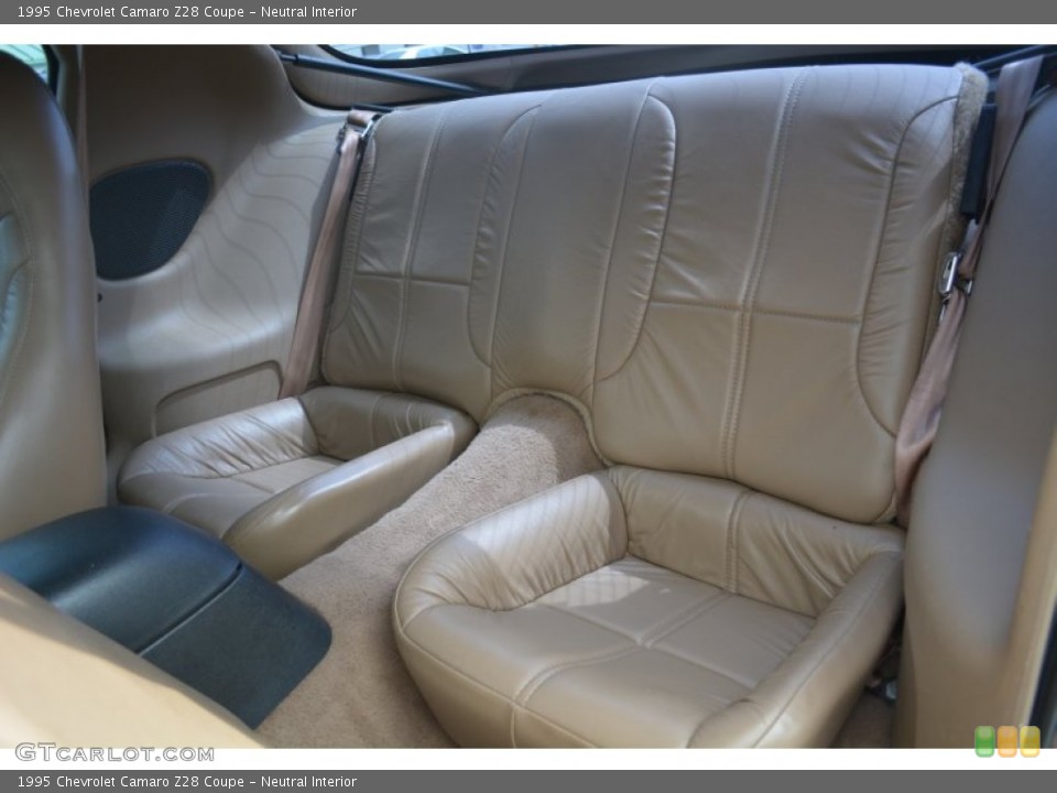 Neutral Interior Rear Seat for the 1995 Chevrolet Camaro Z28 Coupe #94965005