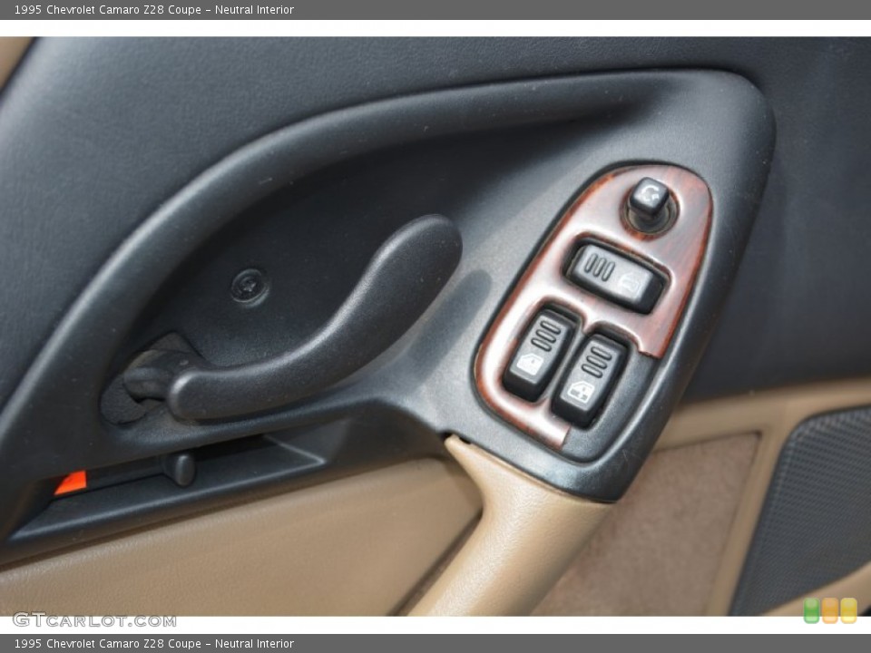 Neutral Interior Controls for the 1995 Chevrolet Camaro Z28 Coupe #94965146