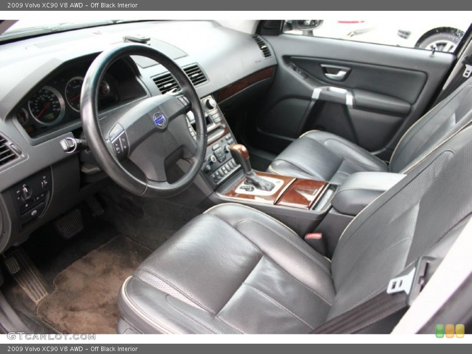 Off Black Interior Prime Interior for the 2009 Volvo XC90 V8 AWD #94967528