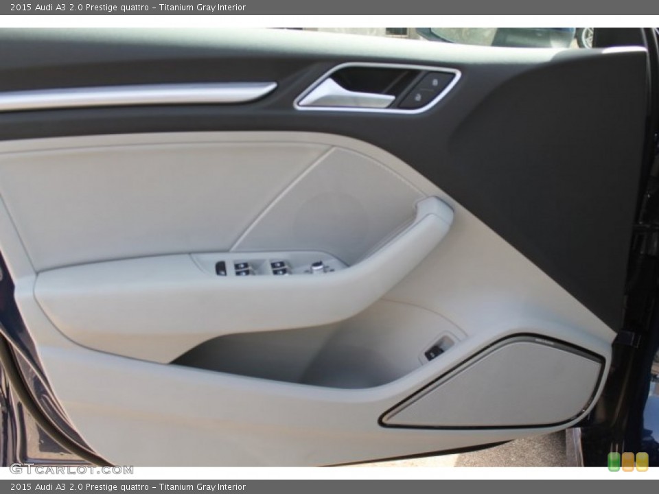 Titanium Gray Interior Door Panel for the 2015 Audi A3 2.0 Prestige quattro #94972181