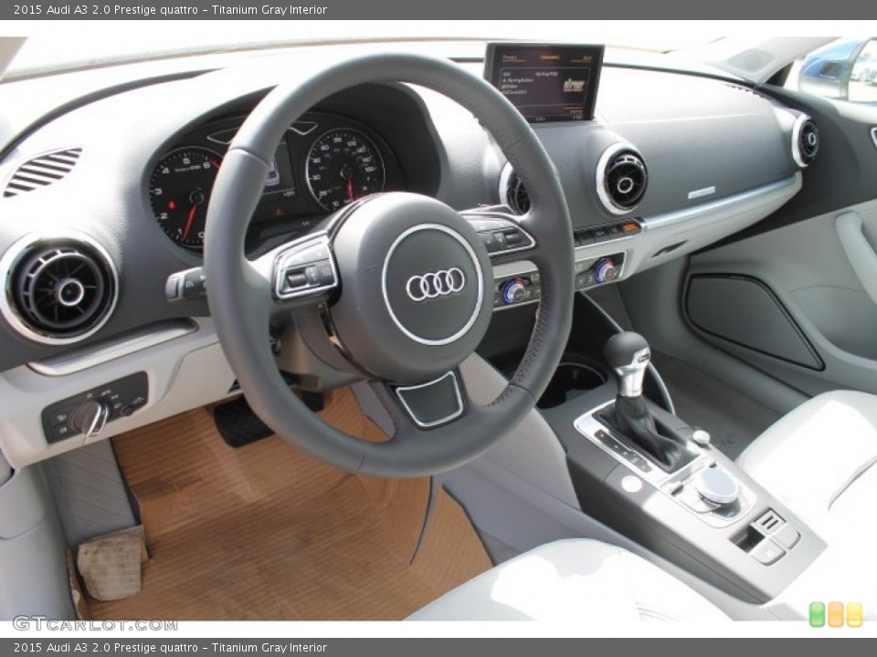 Titanium Gray Interior Photo for the 2015 Audi A3 2.0 Prestige quattro #94972225