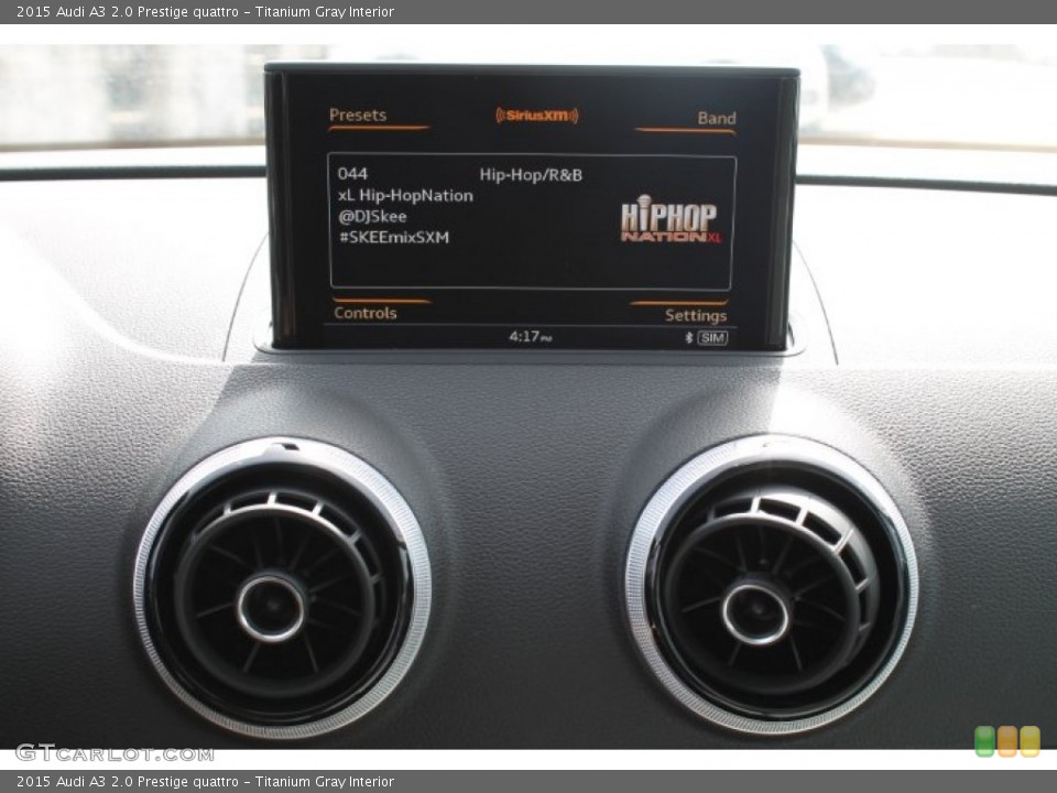 Titanium Gray Interior Audio System for the 2015 Audi A3 2.0 Prestige quattro #94972310