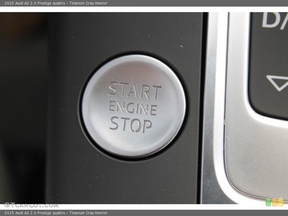 Titanium Gray Interior Controls for the 2015 Audi A3 2.0 Prestige quattro #94972376