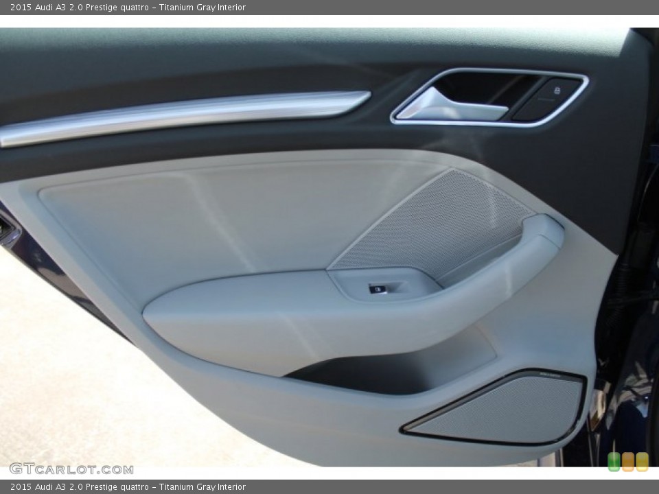 Titanium Gray Interior Door Panel for the 2015 Audi A3 2.0 Prestige quattro #94972415