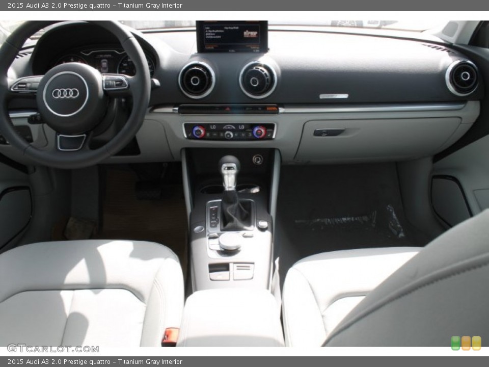 Titanium Gray Interior Dashboard for the 2015 Audi A3 2.0 Prestige quattro #94972451