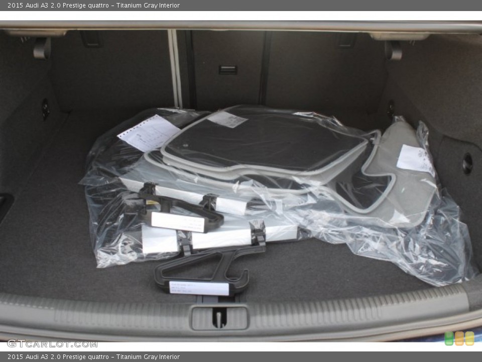 Titanium Gray Interior Trunk for the 2015 Audi A3 2.0 Prestige quattro #94972490