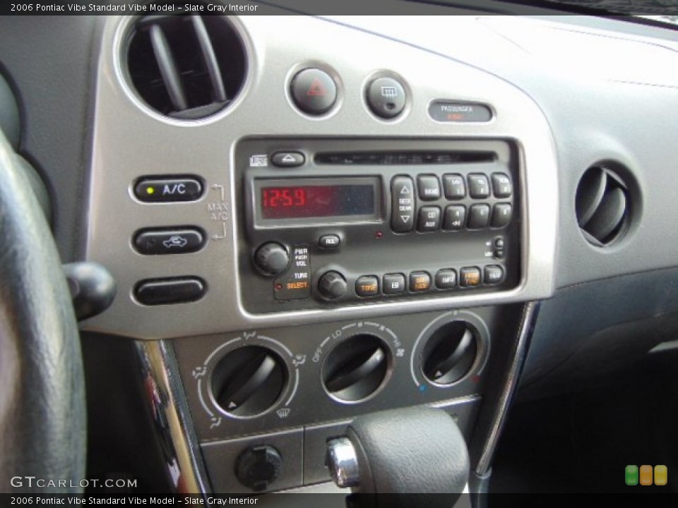 Slate Gray Interior Audio System for the 2006 Pontiac Vibe  #94972595