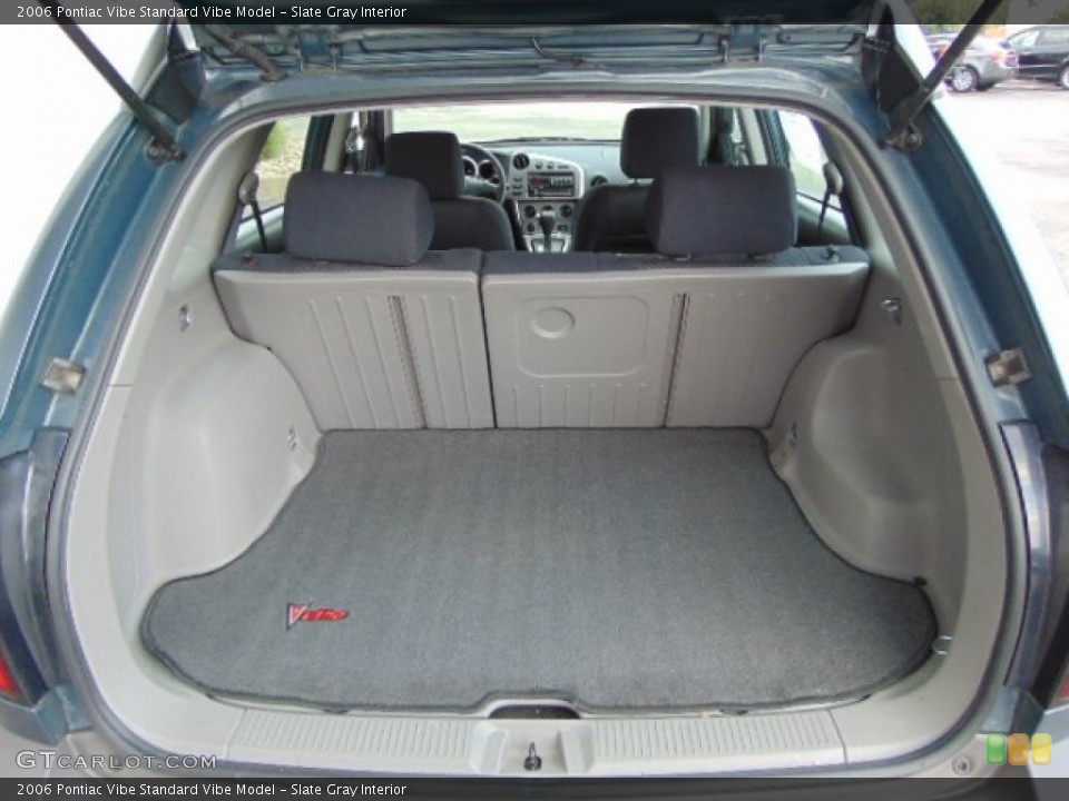 Slate Gray Interior Trunk for the 2006 Pontiac Vibe  #94972706