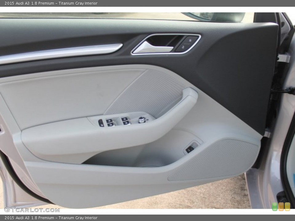 Titanium Gray Interior Door Panel for the 2015 Audi A3 1.8 Premium #94973300