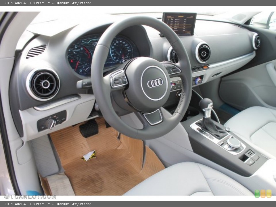 Titanium Gray Interior Photo for the 2015 Audi A3 1.8 Premium #94973341