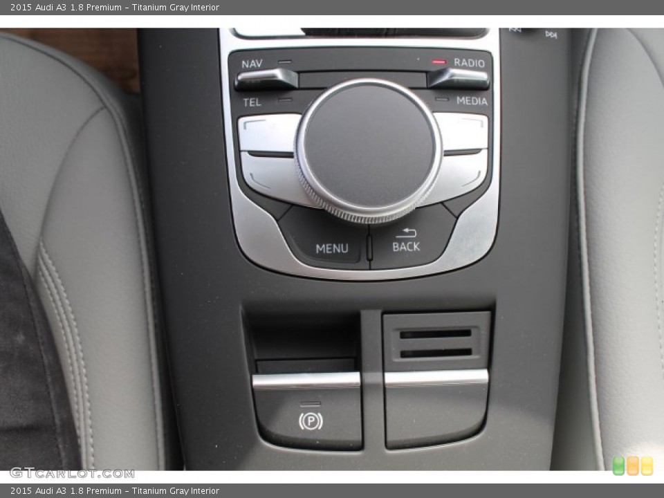 Titanium Gray Interior Controls for the 2015 Audi A3 1.8 Premium #94973417