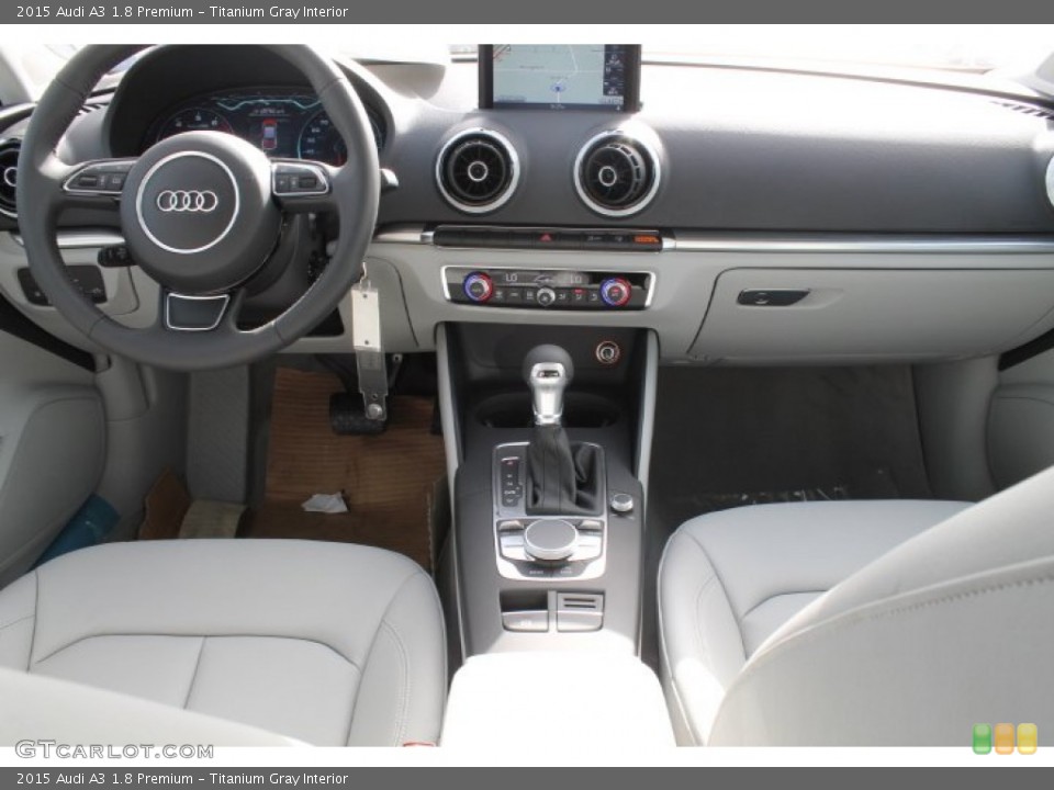 Titanium Gray Interior Dashboard for the 2015 Audi A3 1.8 Premium #94973630