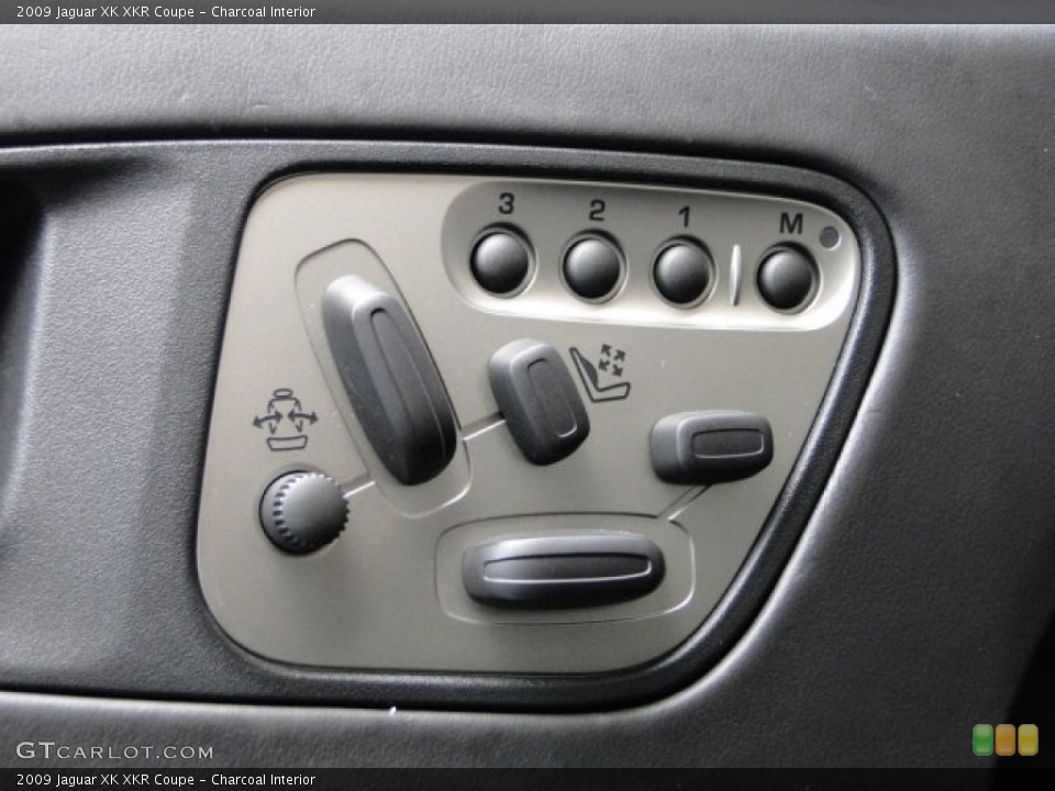 Charcoal Interior Controls for the 2009 Jaguar XK XKR Coupe #94977206